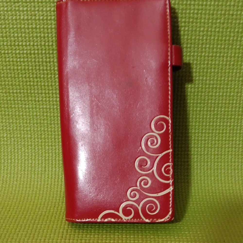 Ada Red Leather Wallet - Picture 5 of 7